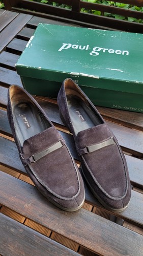 Navy blaue wildleder loafer - blaue,
