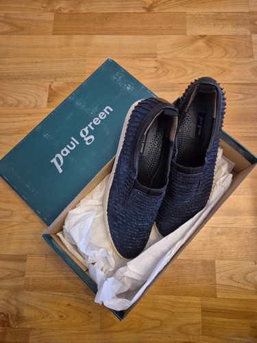 Paul green mokaasin damen - green,