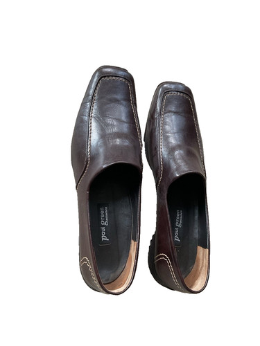 Paul green leder slipper - leder,