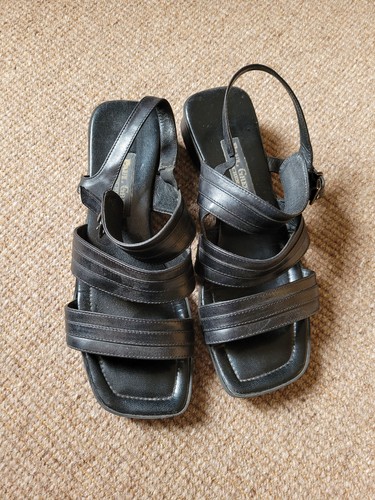 Paul green schwarze sandalen - green,